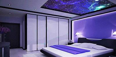 Звездное небо в спальню 17 кв.м